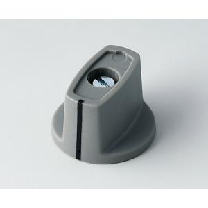SPINDLE KNOB 23x16, with line, 6 mm shaft