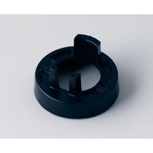 OKW knob nut cover 16, without line, black