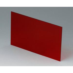 OKW red transparent front/rear panel