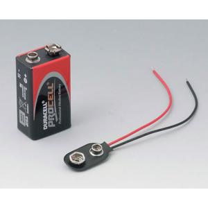 Plug-in contact, 1 x 9 V (PP3)