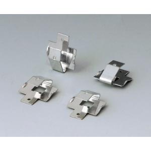 Set of battery clips, 2 x 9 V or 4 x AA