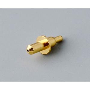 Spring contact, unipolar, gold-plated, 15A