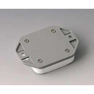 OKW MINI-DATA-BOX SF, 50x50x15mm with flanges