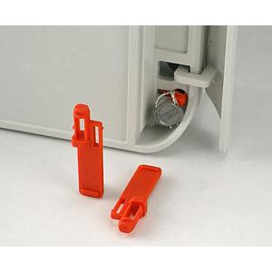 OKW SMART-BOX security plug set, red, 2 pcs
